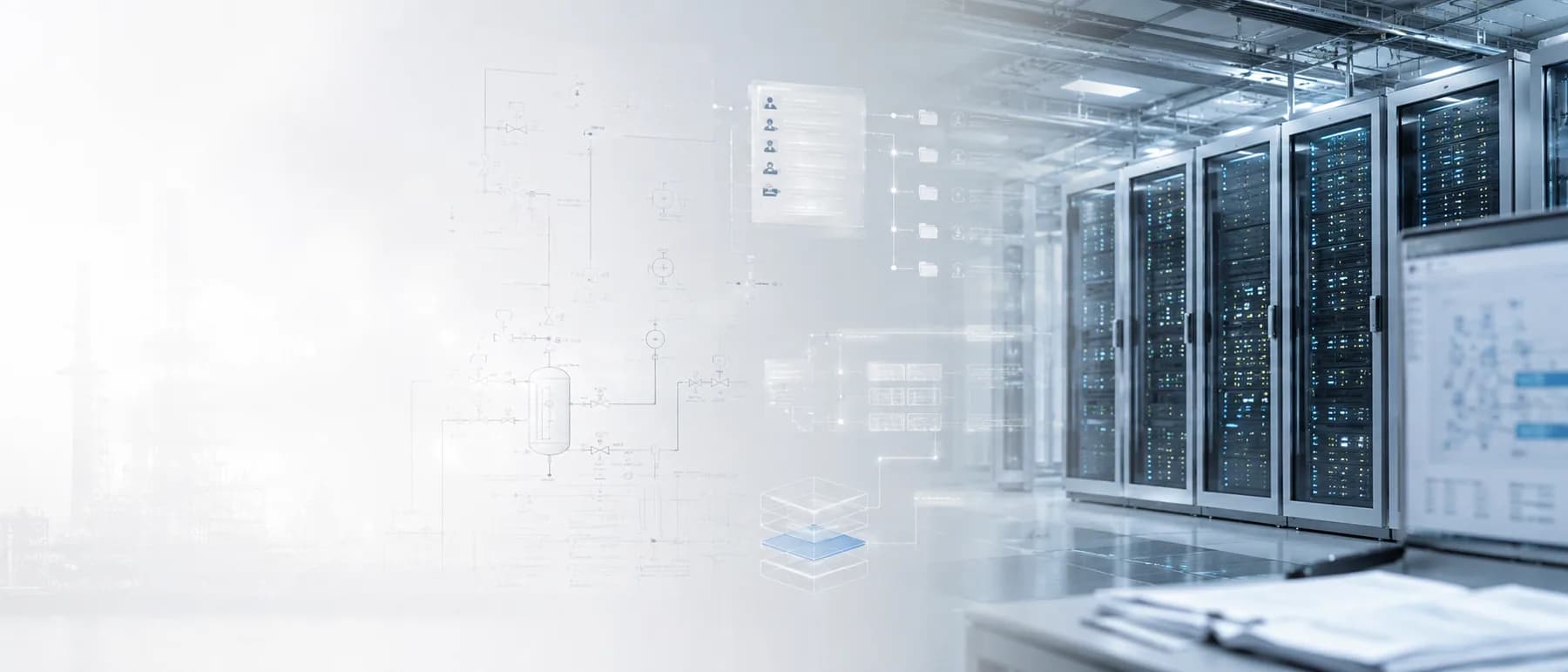 Sicherheitsvisualisierung für geschützte Engineering-Daten und kontrollierten Cloud-Betrieb